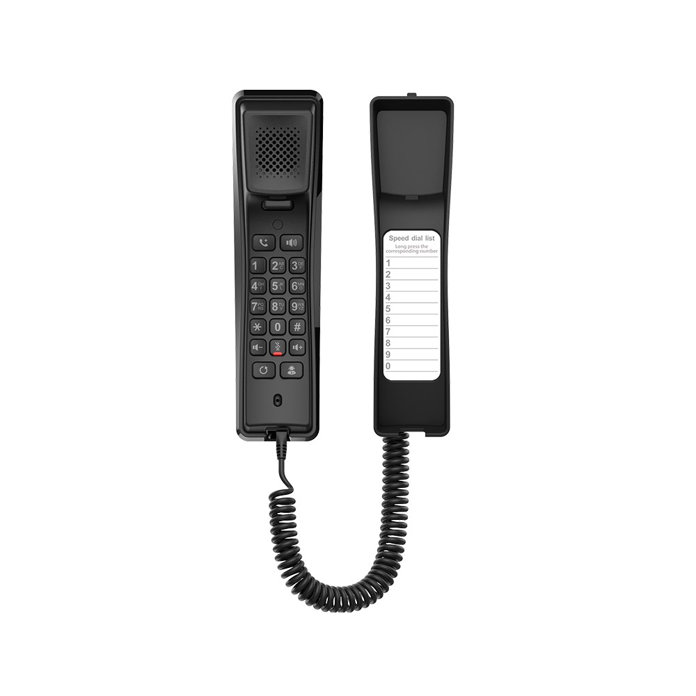 TELEFONE IP COMPACTO H2U POE